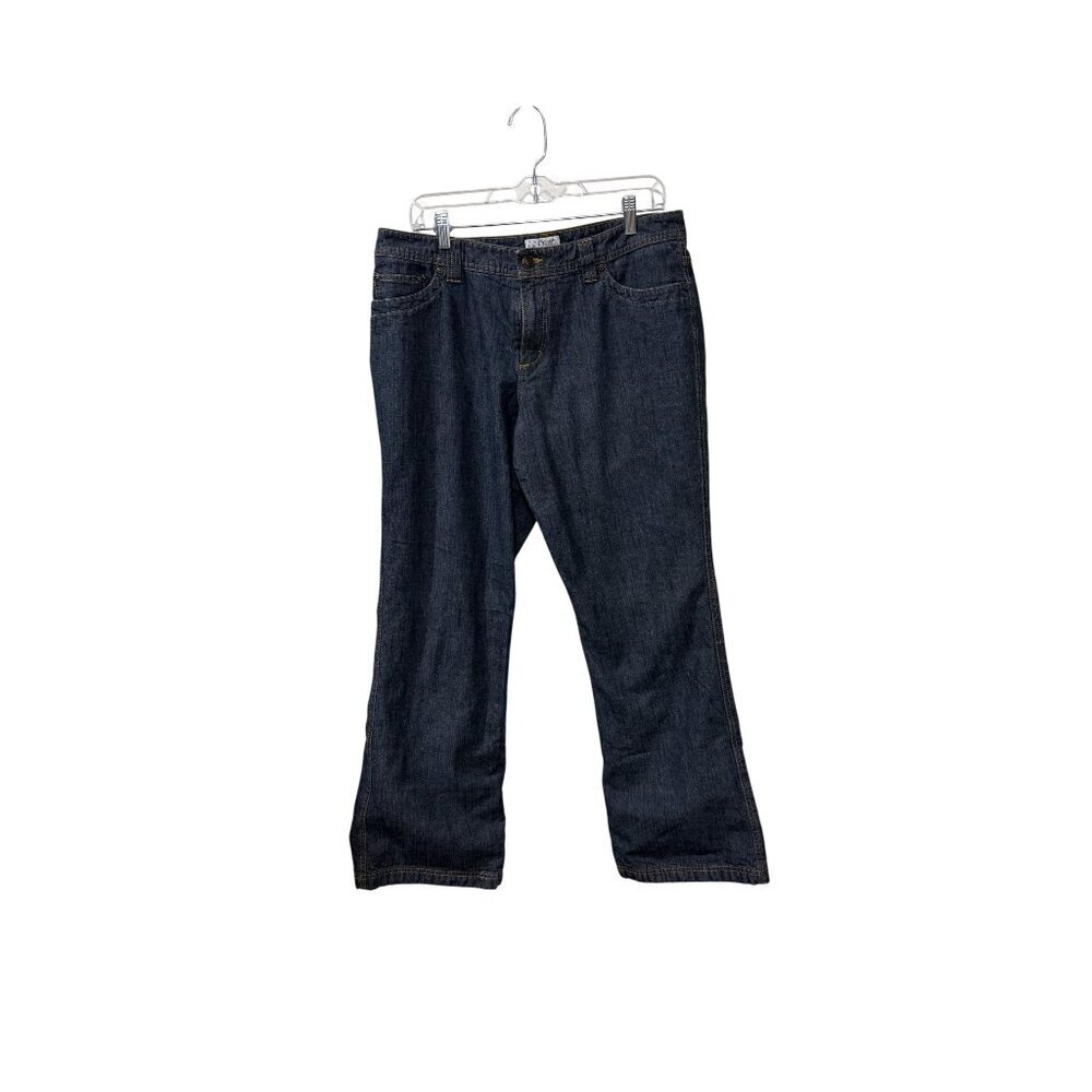 Guide Series Womens Flannel lined Denim Jeans Size 12 Relaxed Fit Casual Wear